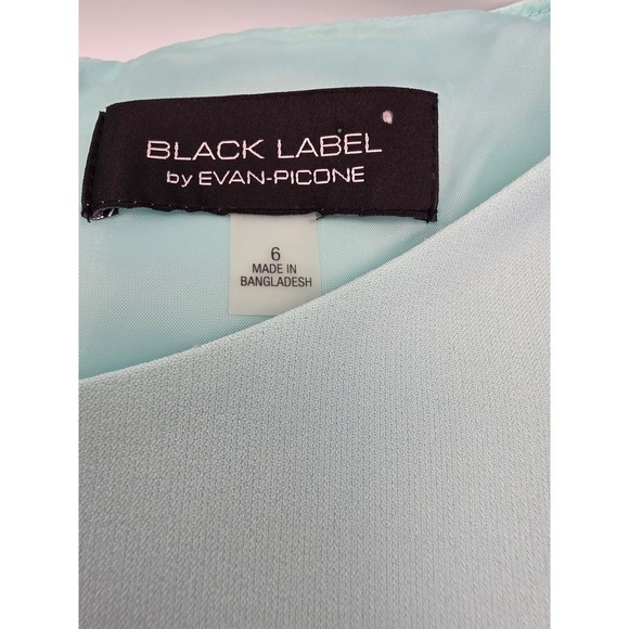 Black‎ Label by Evan-Picone Sheath Dress Sleeveless Career Workwear 6 - Picture 5 of 6